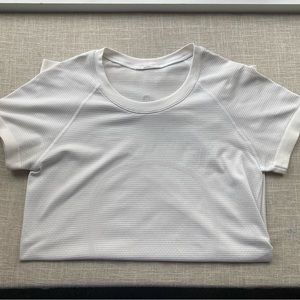 lululemon white full length swiftly tech 2.0 size 6